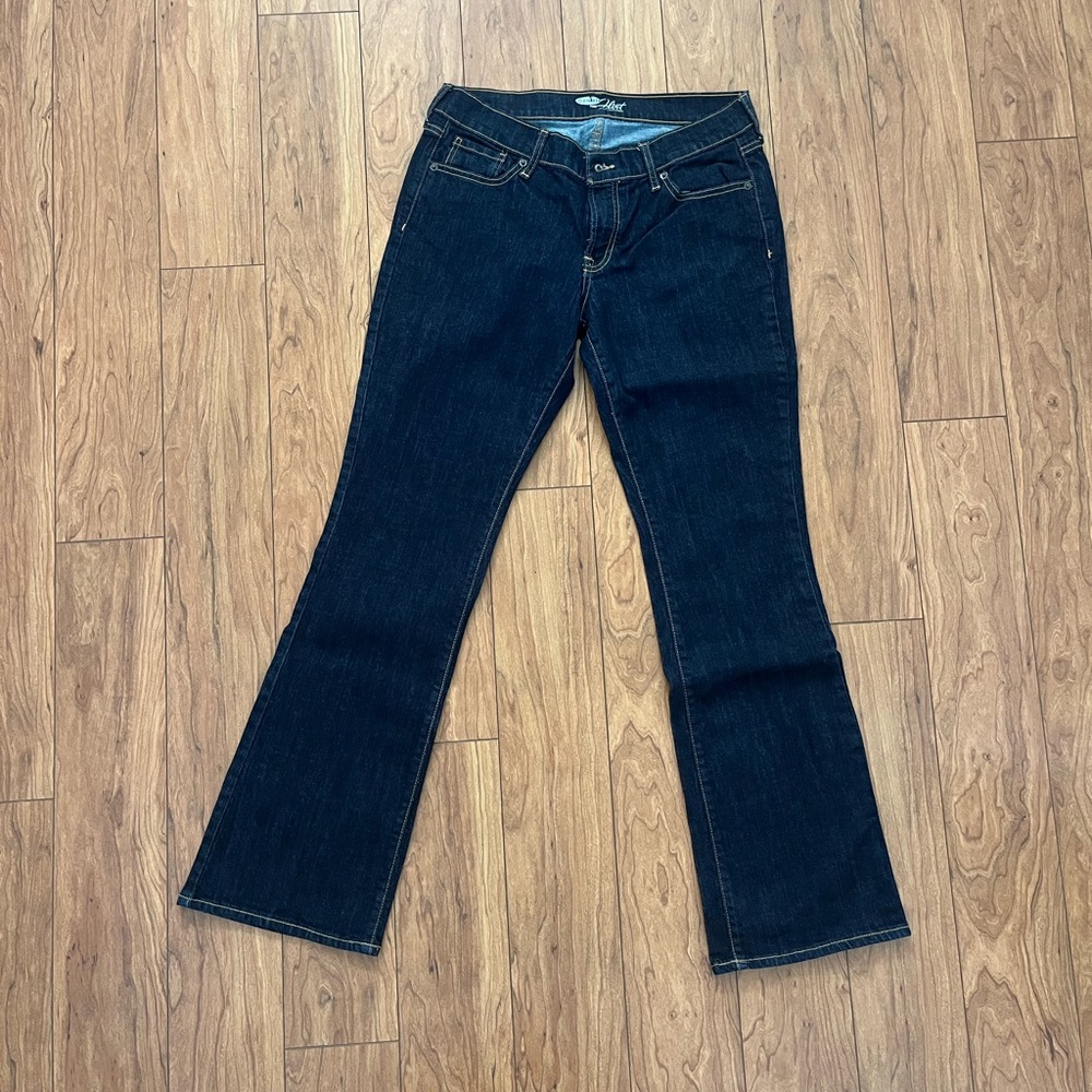 Old Navy Dark Indigo Flare Jeans